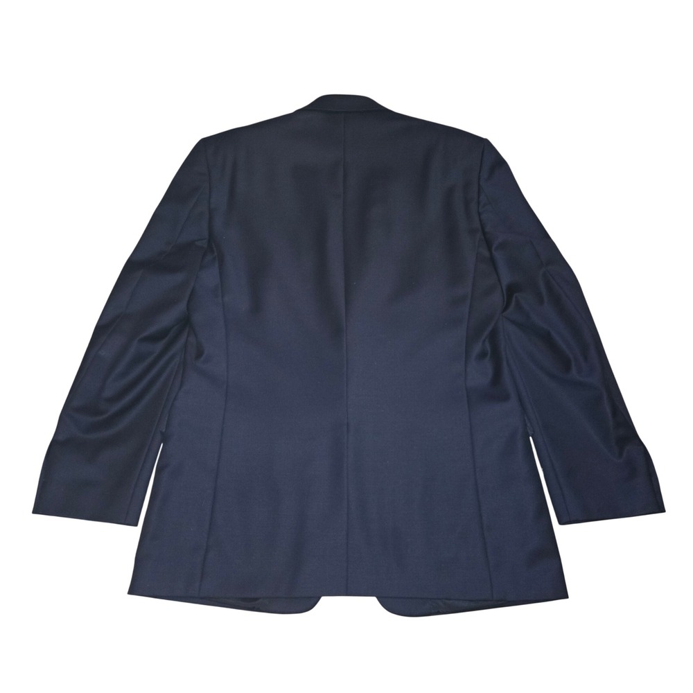 Lauren Ralph Lauren Blazer Mens 42L Navy Blue Wool Gold Crest Button Jacket - Picture 10 of 14